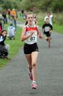 No 87 finishing the youngsters race at the Prudhoe Miners Race.